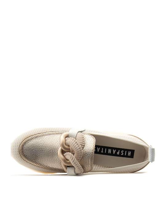 Women's Loafers in Beige Colour