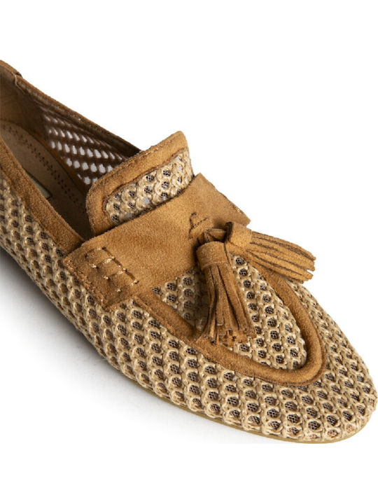 Women's Loafers in Brown Colour