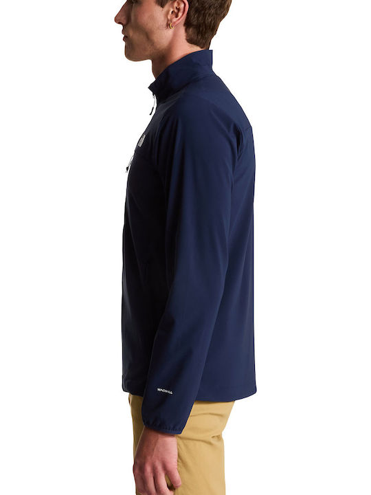 Nimble Winter Softshell Jacket Waterproof and Windproof Navy Blue