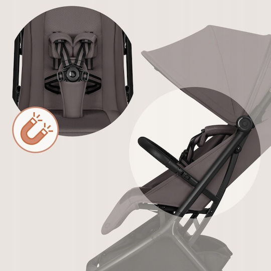 Lionelo Sia Baby Stroller Suitable from 6+ Months Biege Taupe