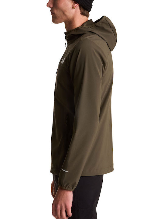 Nimble Winter Softshell Jacket Waterproof and Windproof Khaki