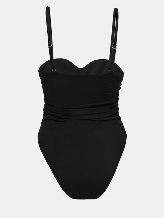Black One Piece Swimsuit