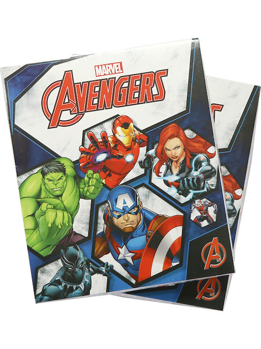 Marvel Παιδική Πιτζάμα Καλοκαιρινή Μπλε