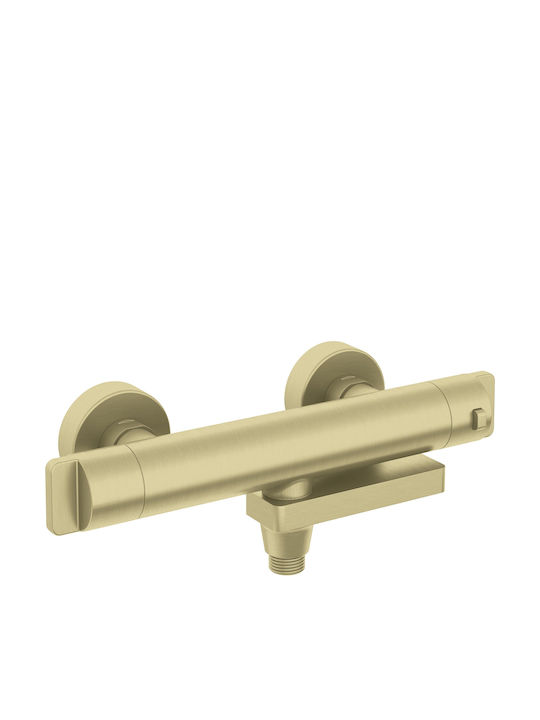 Deante Mischbare Badewannenarmatur Thermostatisch Gold