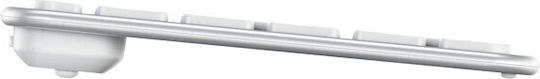 Satechi Slim EX3 Ασύρματο Bluetooth Πληκτρολόγιο Αγγλικό US Συμβατό με Mac Ασημί
