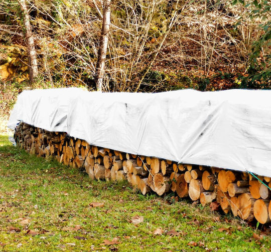 Dalimond Waterproof Tarpaulin 190gr/m² 4x3m Heavy Duty White