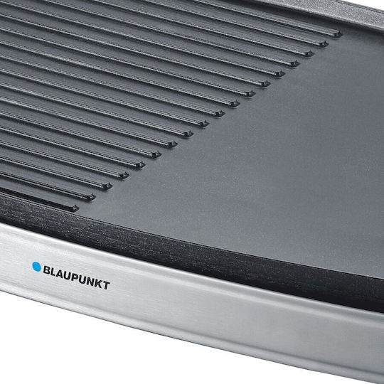 Blaupunkt Επιτραπέζια Ηλεκτρική Ψησταριά Λείας και Αυλακωτής Πλάκας 2000W με Ρυθμιζόμενο Θερμοστάτη 45x30εκ.