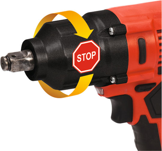 Yato YT-828061 Fără perii Cheie de impact Baterie 18V Solo cu Priză 1/2"