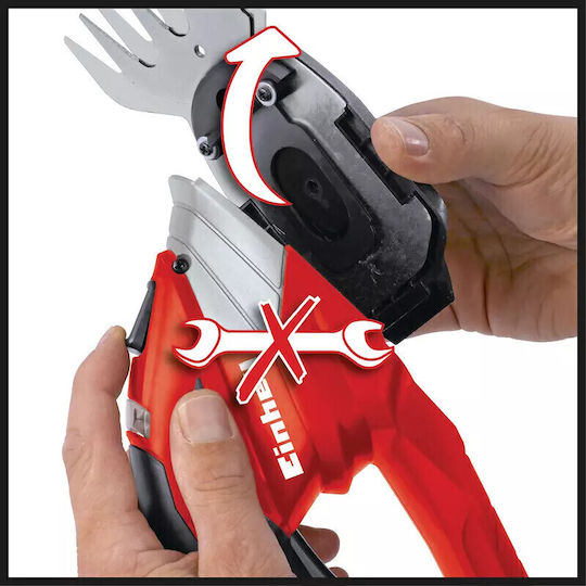 Einhell GE-CG 12 Li Μπορντουροψάλιδο Μπαταρίας 12V με Μήκος Λάμας 19cm