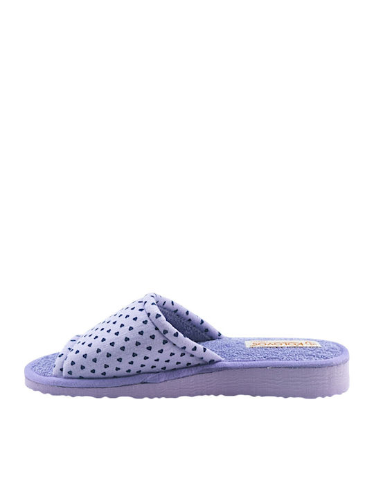 Winter Women's Slippers Purple