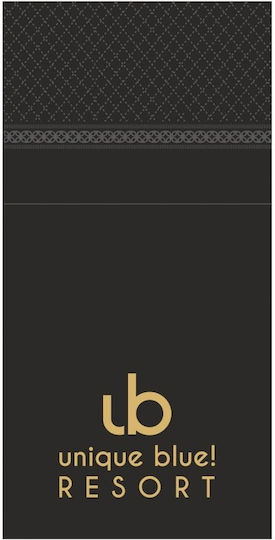 Finezza Luxury Utensil Case 2-Ply Black 40x40cm 100pcs 36301053