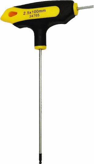 FFG Inbusschlüssel in T-förmiger Form mit Spitze Größe 2,5mm