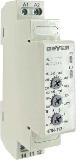 Geyer Еднофазен Напрежение Монитори HRN-113