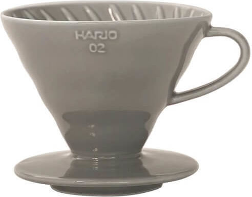 Hario V60 02 Coffee Dripper Ceramic Grey