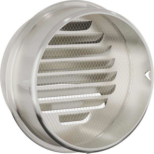 Ventilation Lids 8 Pcs Silver 200 Mm Stainless Steel Silver 42019383