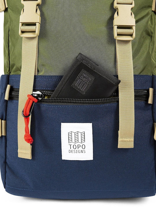Topo Designs Rucksack Wasserdicht 20lt Schwarzes