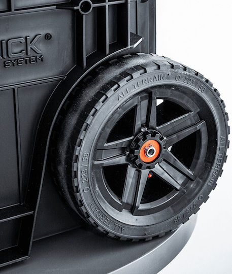 Qbrick One Cart 2.0 Пластмаса куфар за съхранение на инструменти Размери: Ш64.1xД48.5xВ66см 29557202