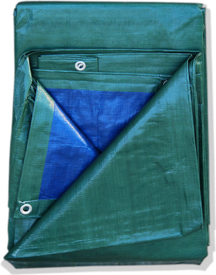 Krausmann Waterproof Tarpaulin 140gr/m² 3x4m. Light Type Green