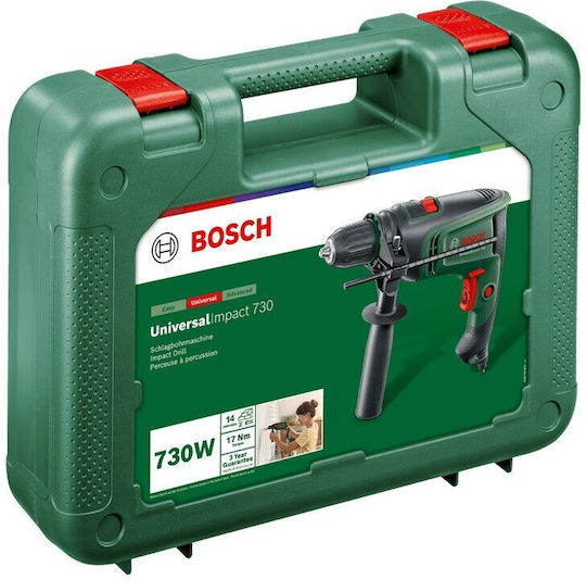 Bosch Universal Impact Κρουστικό Δράπανο 730W
