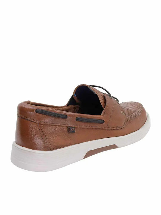 Leather Men's Casual Anatomic Brown Shoes