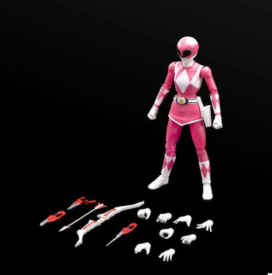 Flame Toys Power Rangers Furai Pink Ranger Sammelbare Figuren 13cm Action-Figur