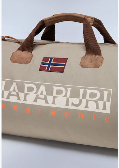 Napapijri Bering 3 Sack Voyage Beige Fabric