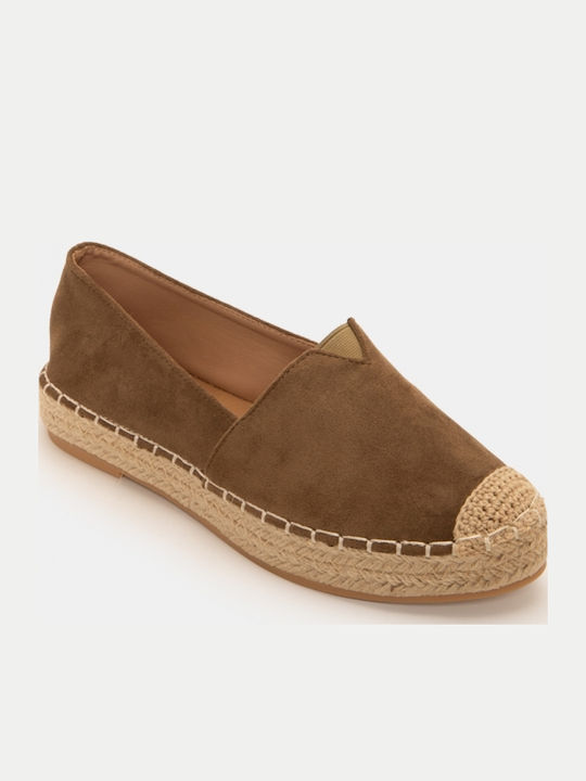 Women's Espadrilles in Khaki Colour