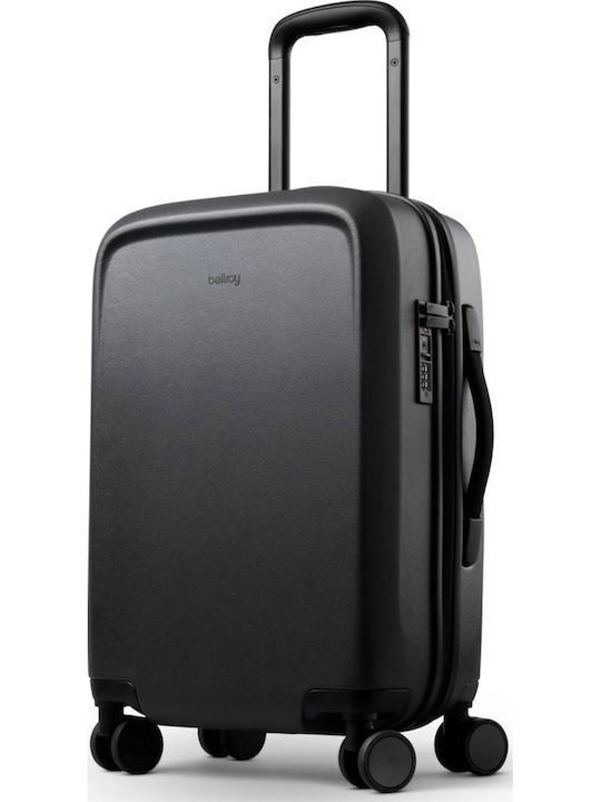 Bellroy Travel Cabin Suitcase Hard Black with 4 Wheels Height 49.5cm