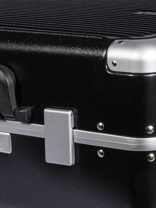 Greenwich Polo Club Travel Suitcase Cabin Hard Graphite with 4 Wheels Height 56cm