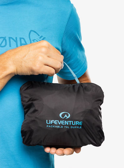 Lifeventure Sack Voyage 70lt Black Fabric L62xW30xH32cm