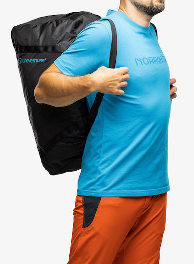 Lifeventure Sack Voyage 70lt Black Fabric L62xW30xH32cm