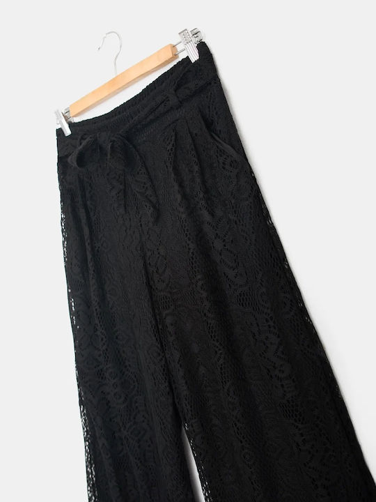 Women's High Rise Pantaloons Black