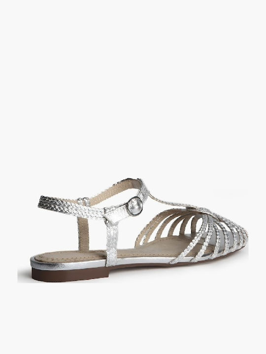 Sandale Casual Damă Argintii