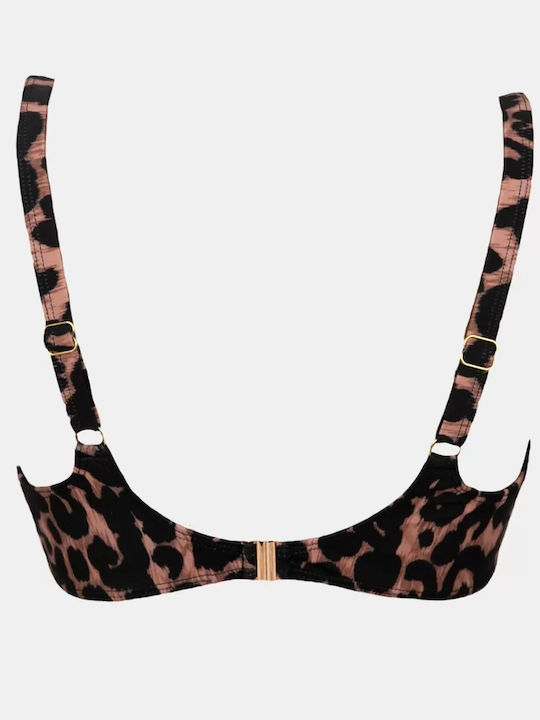 Bikini Top E Cup Plus Animal