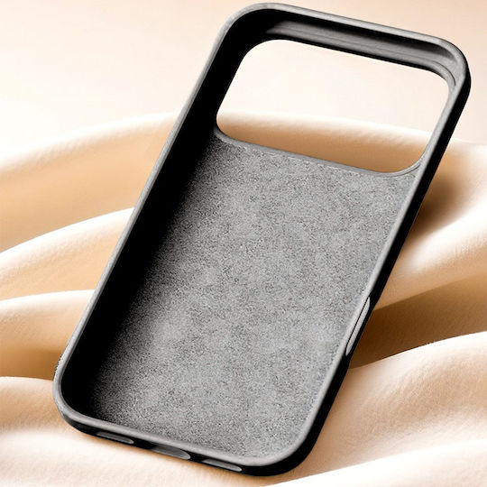 Rock Matte 360 Full Cover Πλαστικό / Σιλικόνης 0.3mm Μαύρο (iPhone 17 Pro Max)