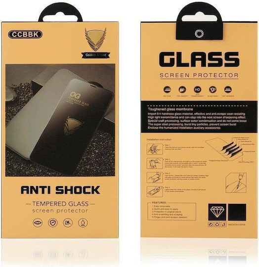 Anti Shock 0.26mm Tempered Glass Negru (Huawei Y6p)