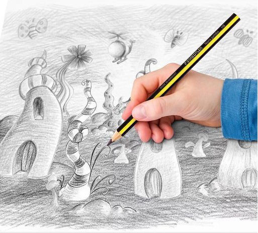 Staedtler Bleistifte Nc Jumbo 2 Stücke Blisterpack HB Dreieckig
