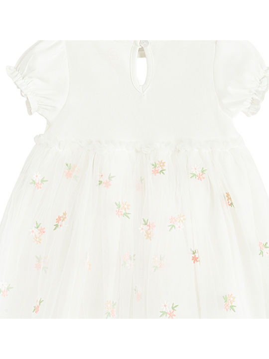 Kinderkleid Kurzärmelig Weiß