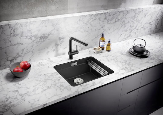 Blanco 526349 Ένθετος Inox με Μπαταρία Μ53xΠ47cm Μαύρος