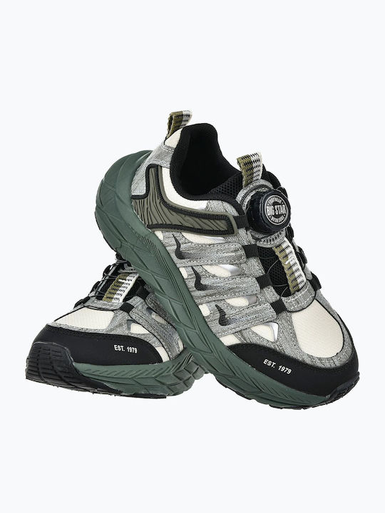 Παιδικά Sneakers Χακί