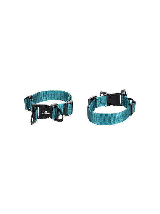 Flamingo Κολάρο Σκύλου Collar Zorba Turquoise S 30-45cm X 25mm