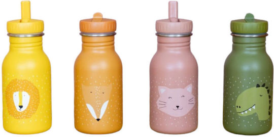 Trixie Mr Lion Kids Water Bottle Stainless Steel Non Spill Mr 350ml