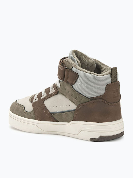 Παιδικά Sneakers High Μπεζ
