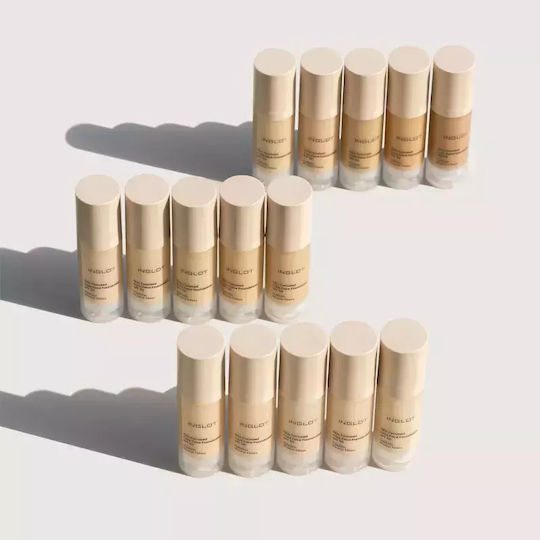 Inglot Skin Focused Care Face Foundation Spf 50 Concealing SPF50 Warm Olive 30ml