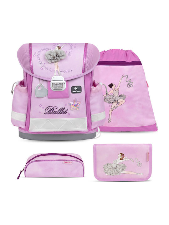 Belmil Classy Schulranzen Rucksack Grundschule Flieder 19lt