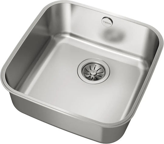 Teka BE 40.40 10125005 Sub masă Chiuvetă Inox Satinat L43.5xW43.5cm Argintiu