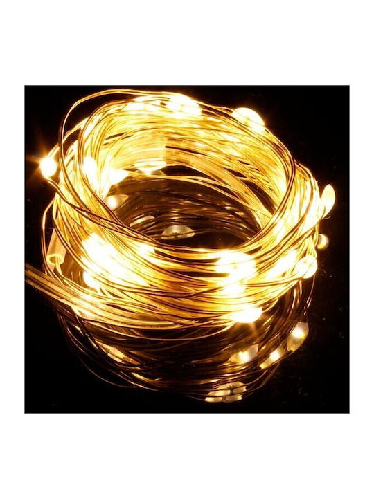 20 Λαμπάκια LED 2μ. Πράσινα Μπαταρίας σε Σειρά