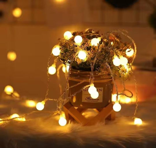 10 LED-Lichter 1,5 m Warmweiß USB in Reihe 10 LED-Lichter 1,5 m Warmweiß USB in Reihe