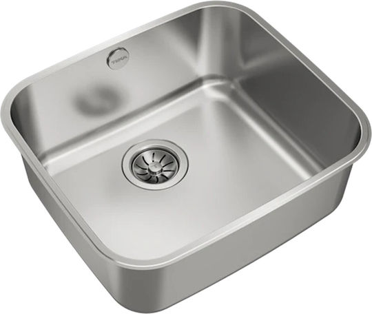 Teka Ένθετος Νεροχύτης Inox Μ47.9xΠ42.9cm Ασημί