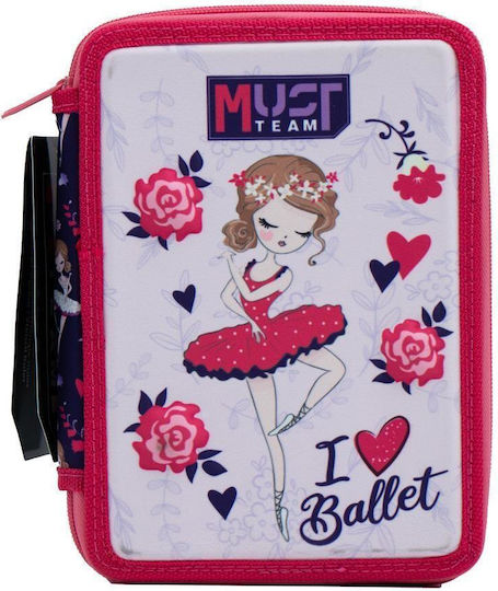 Κασετινα Διπλη Γεματη Must Team 15x5x21 I Love Ballet